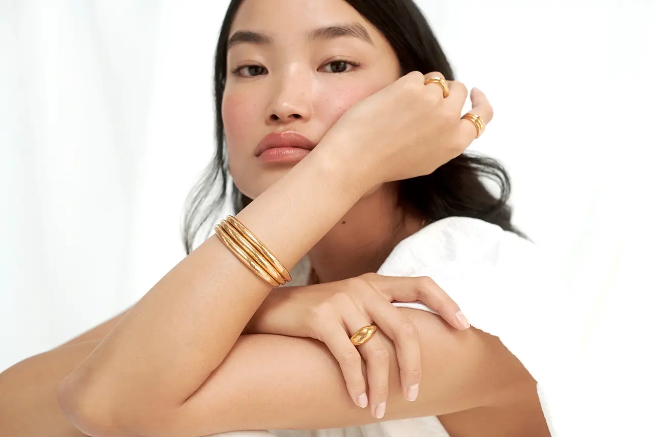 Arch Gold Cuff - Image 4