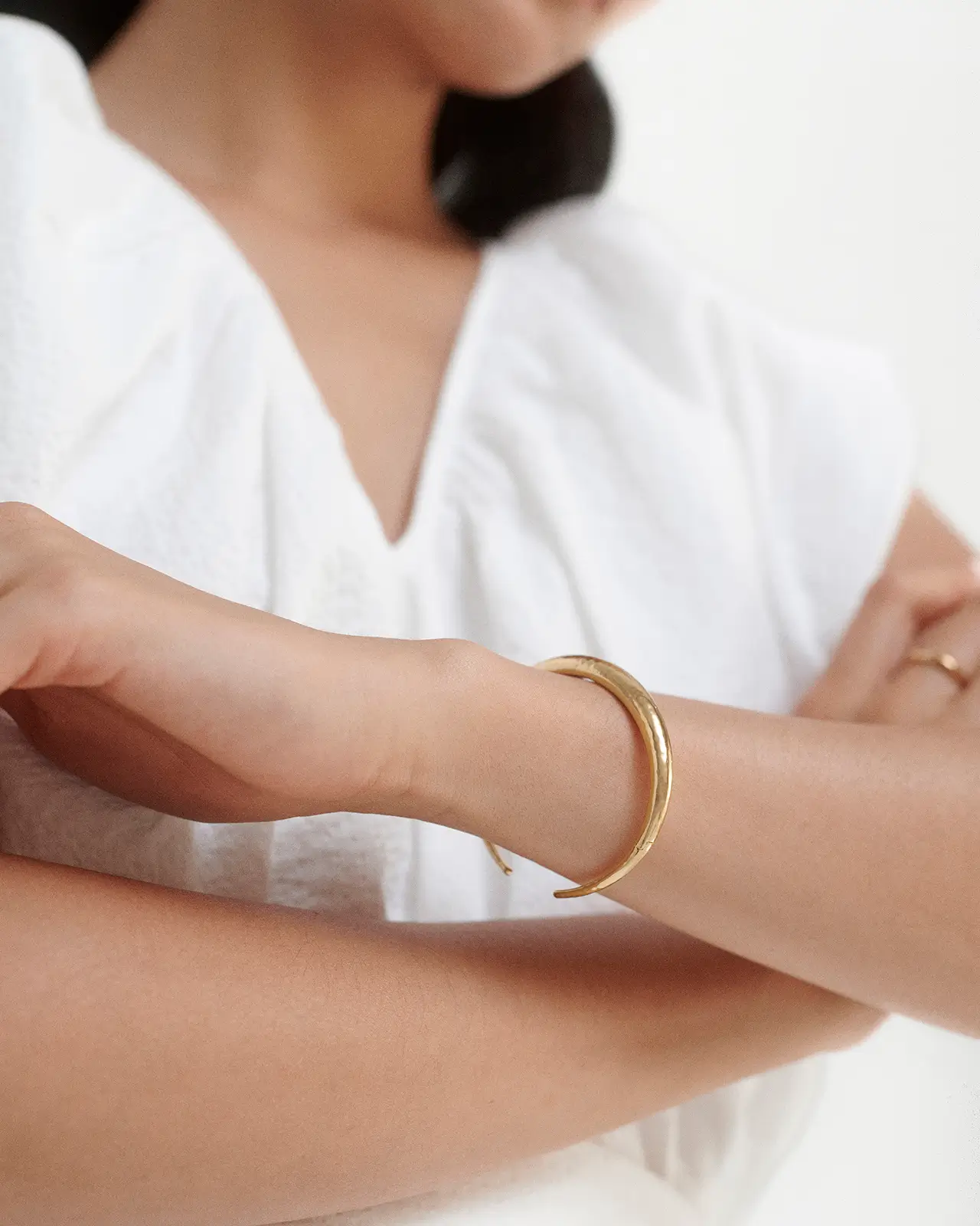 Arch Gold Cuff - Image 2